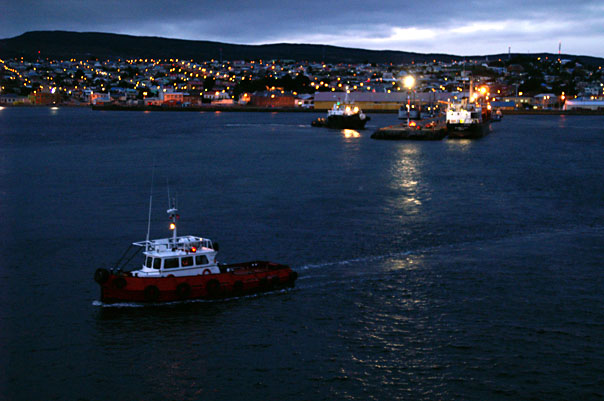 The Norwegian Crown & Port Activity